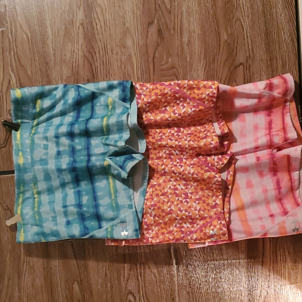 3 pair of Under Armour shorts